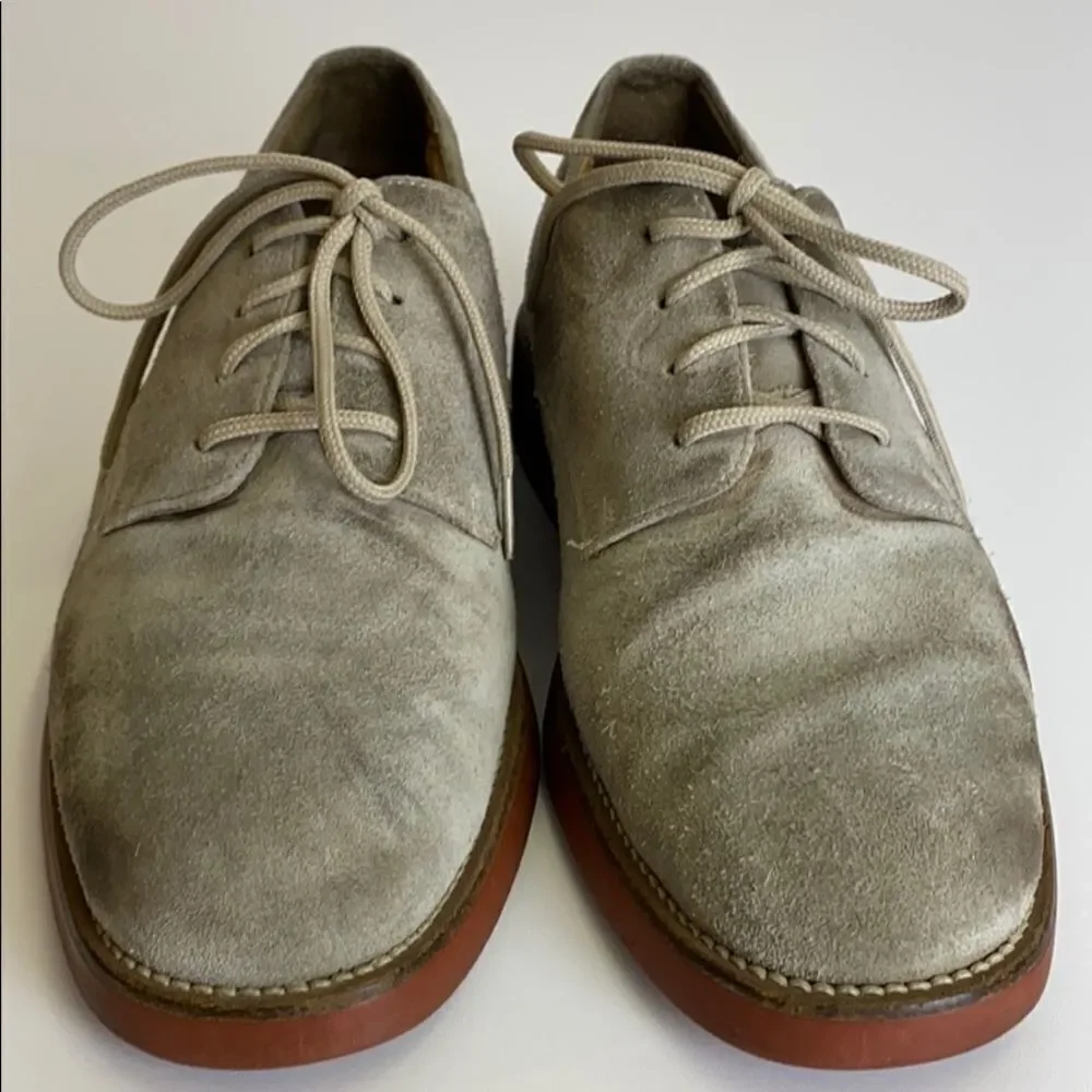 ‎Brooks Brothers Suede Oxford Bucks Shoes B28